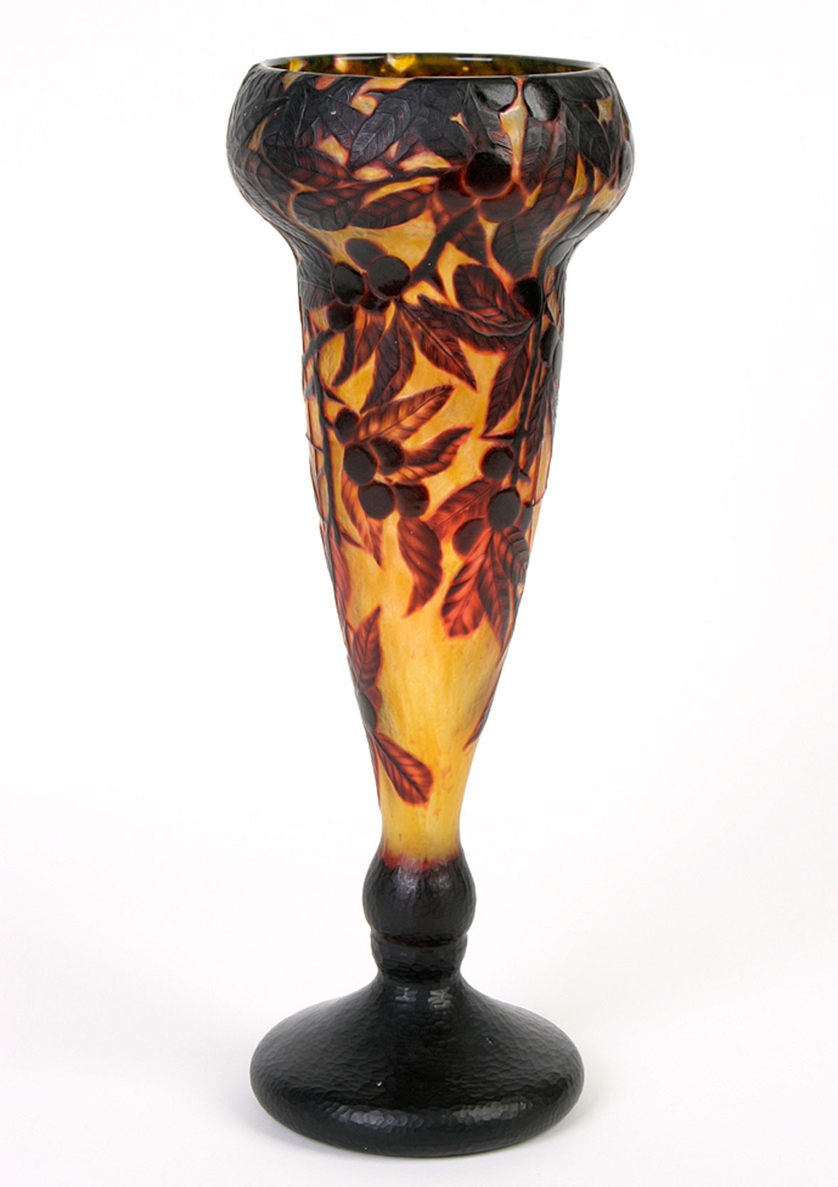 Daum Spider Vase